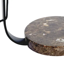 Milly table | marble and black