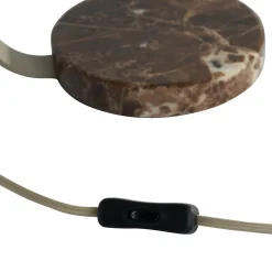 Milly table | marble and black