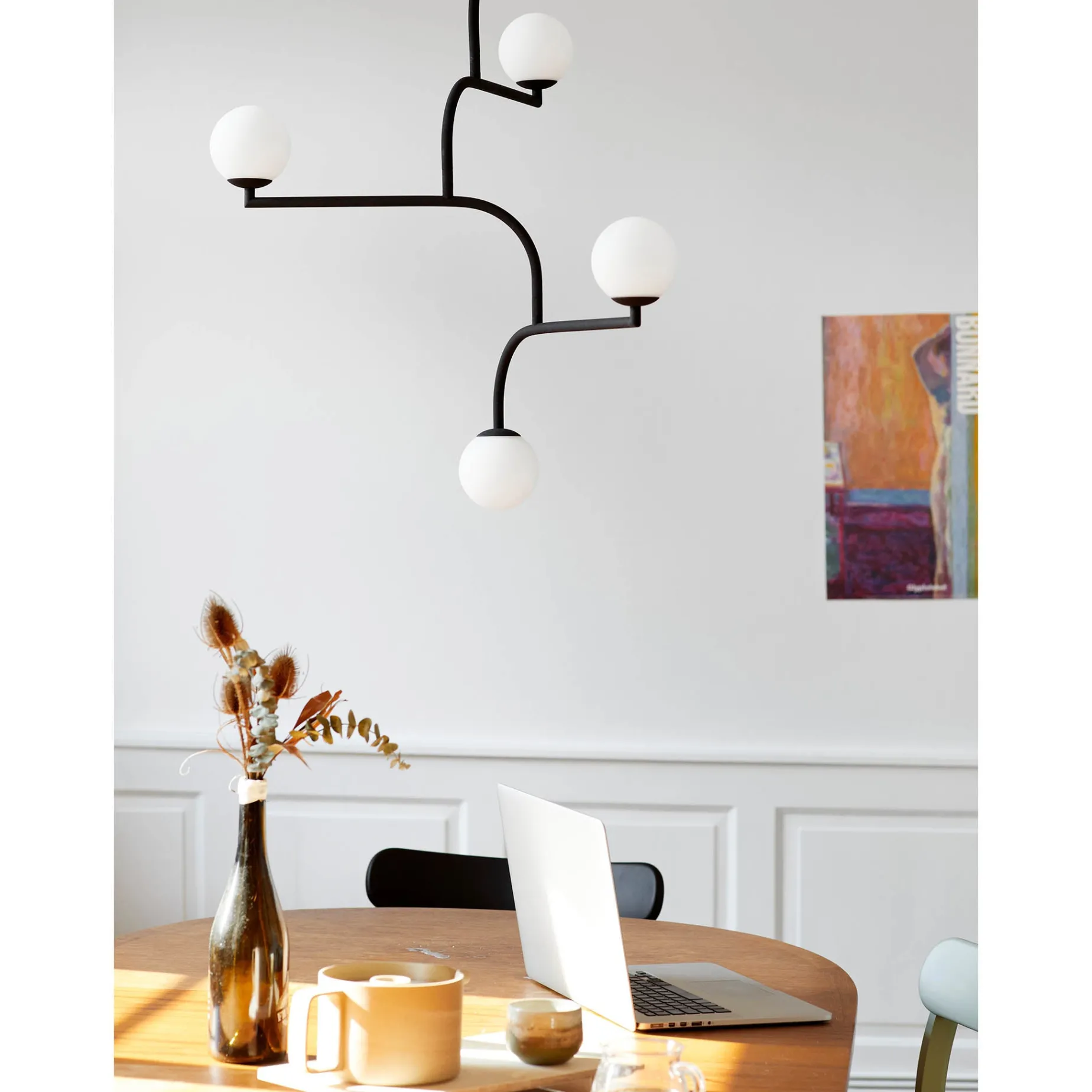 Mobil chandelier 70 | brass