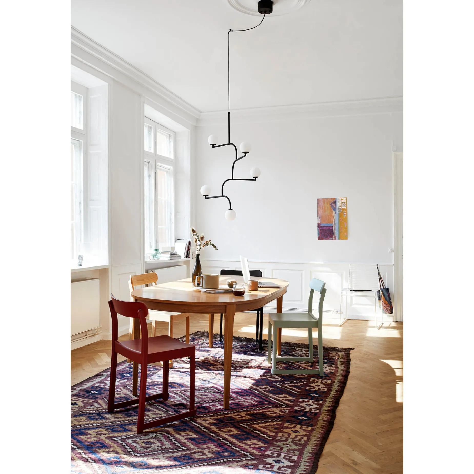 Mobil chandelier 70-100 | nickel