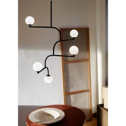Mobil chandelier 70-100 | nickel