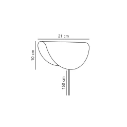 Model 2110 wall | black