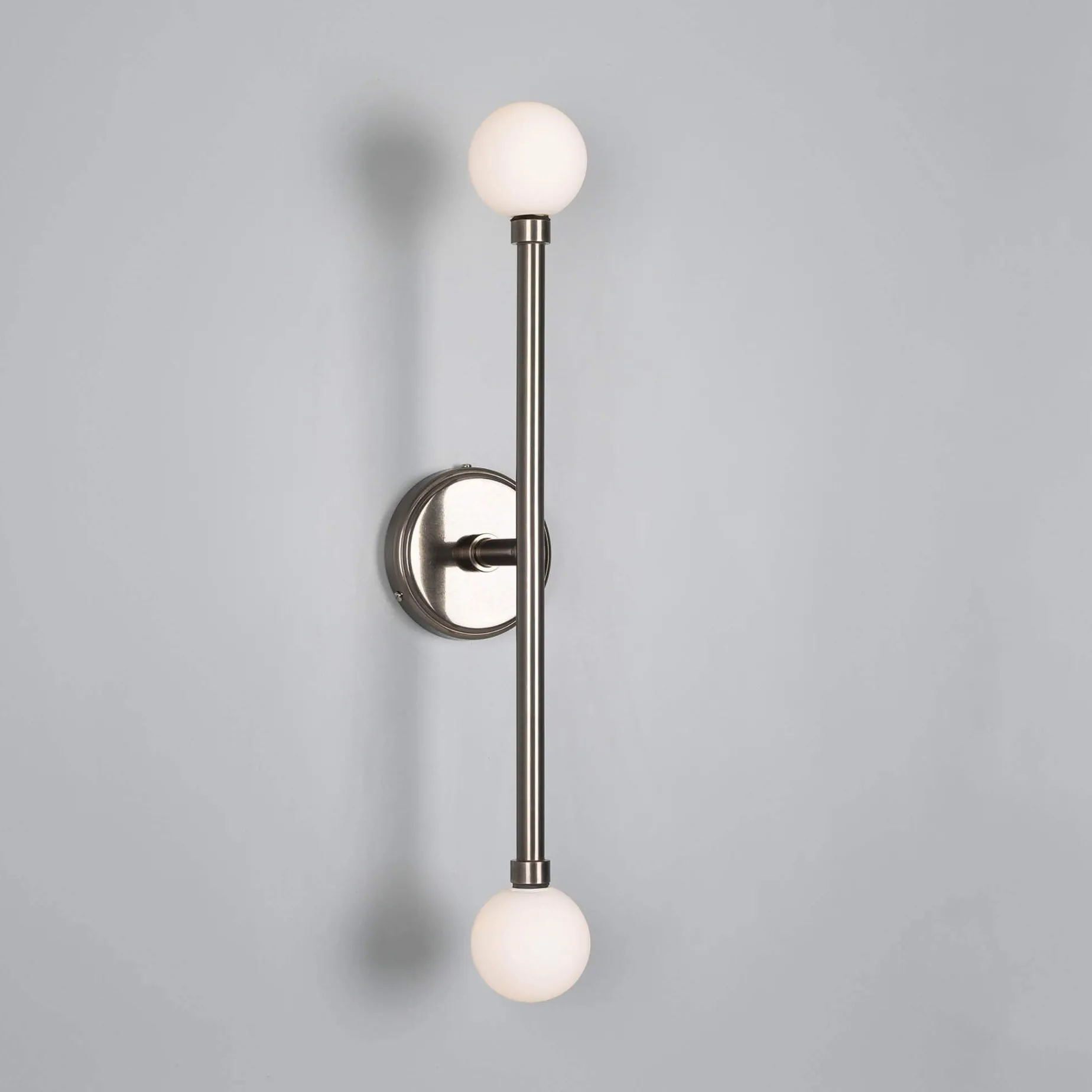 Monto double wall IP44 | antique brass