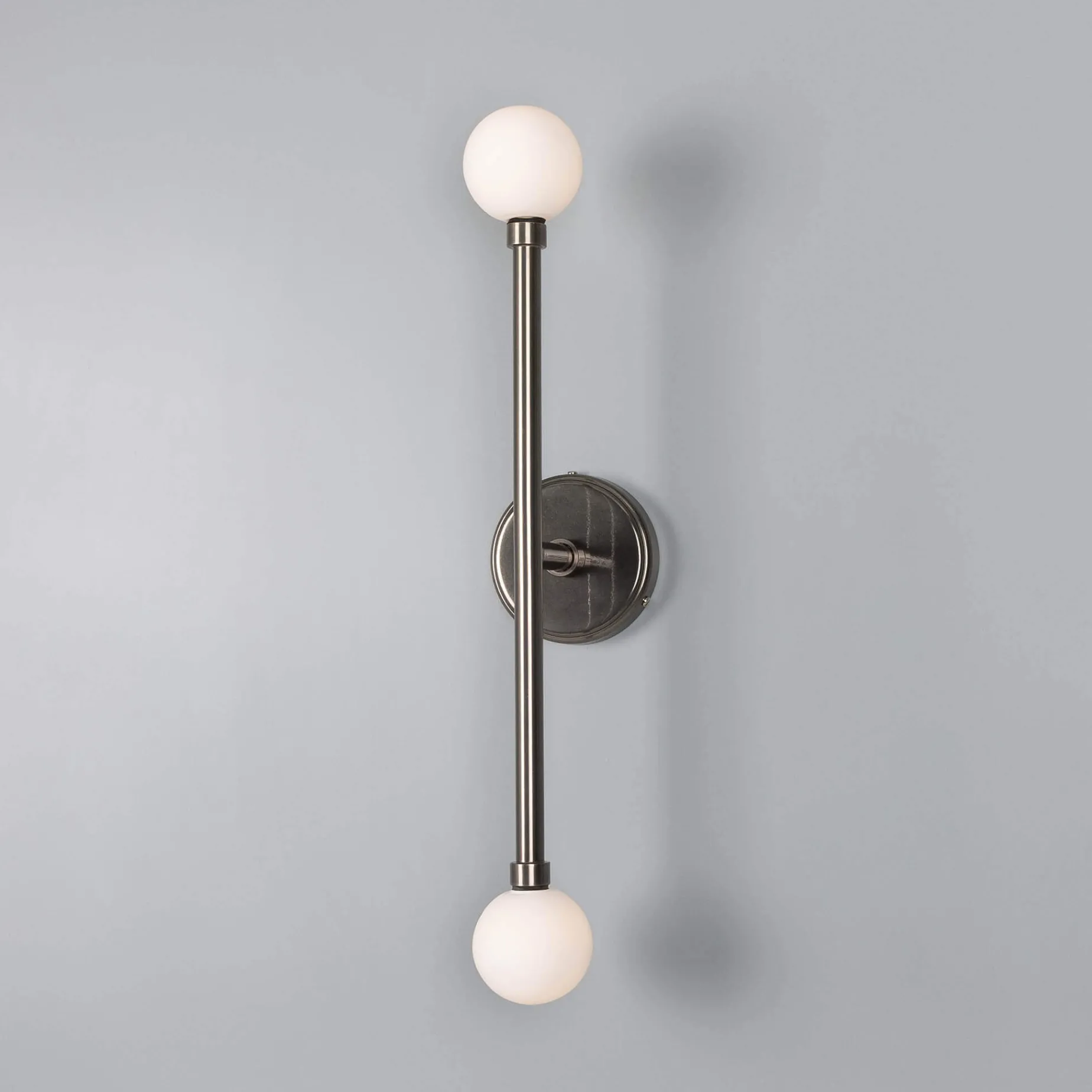 Monto double wall IP44 | antique brass