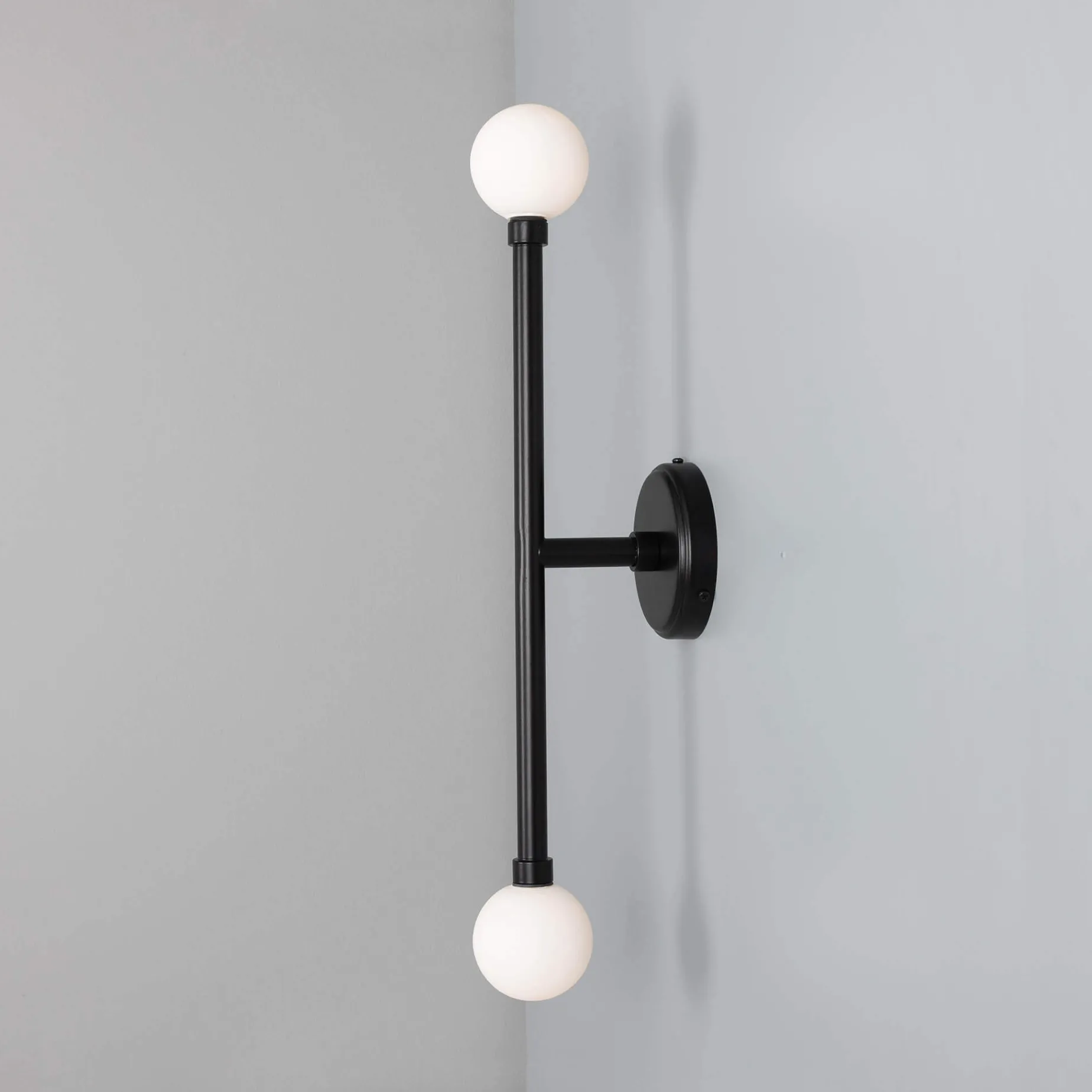 Monto double wall IP44 | antique silver