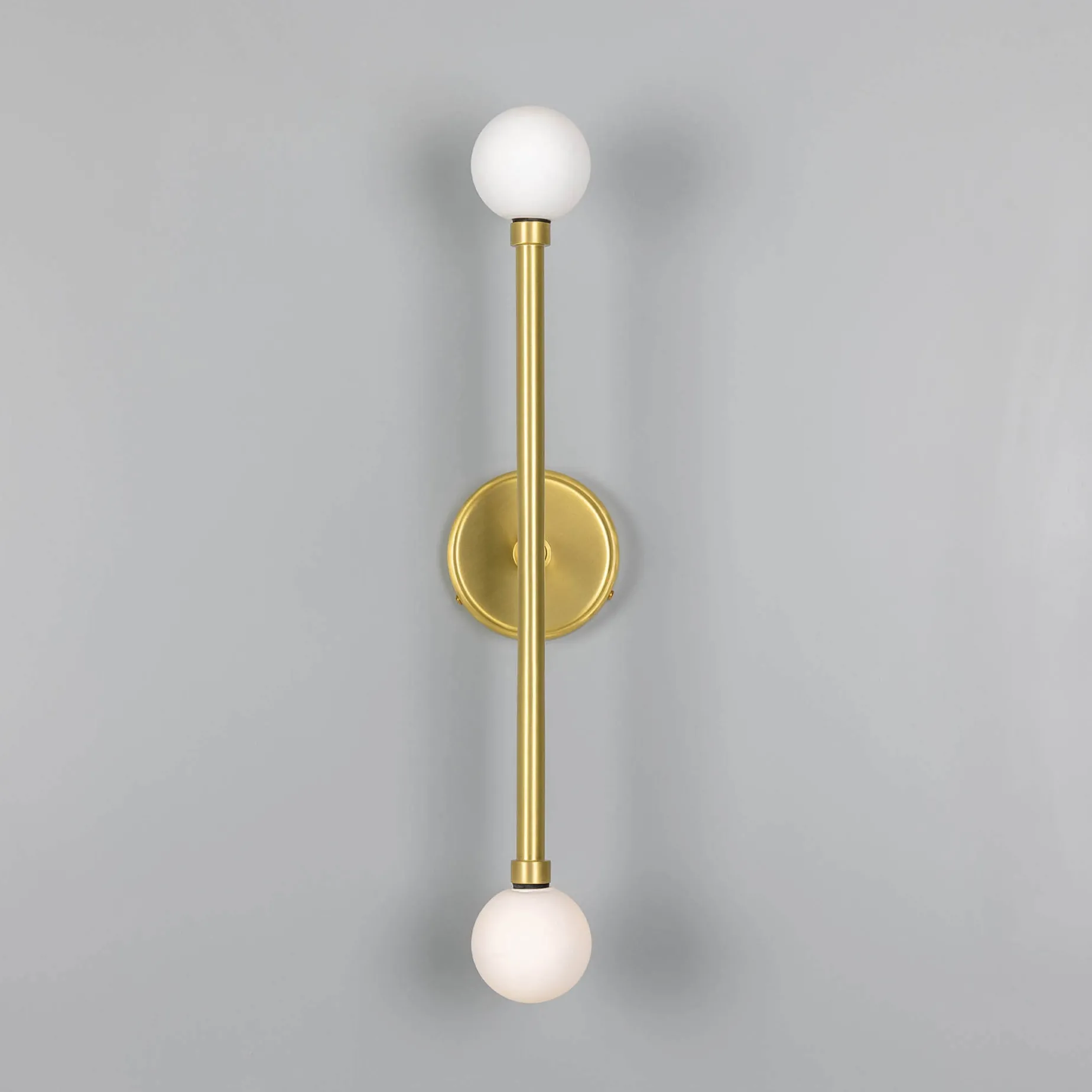 Monto double wall IP44 | polished brass