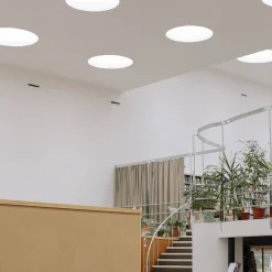 Moonlight recessed ø50-82 | white plaster