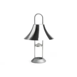Mousqueton portable lamp | brushed stainless steel