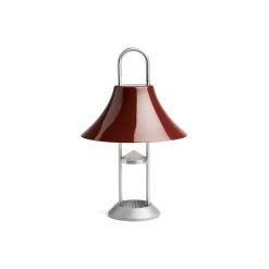 Mousqueton portable lamp | brushed stainless steel