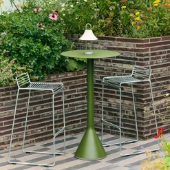 Mousqueton portable lamp | brushed stainless steel