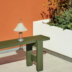 Mousqueton portable lamp | iron red