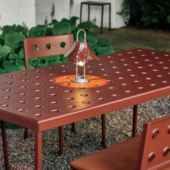 Mousqueton portable lamp | iron red