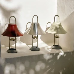 Mousqueton portable lamp | iron red
