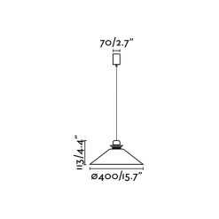 Naos pendant 40 | beige