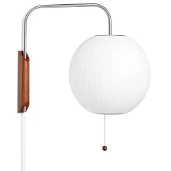 Nelson saucer wall lamp | off-white
