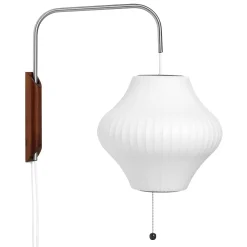 Nelson saucer wall lamp | off-white