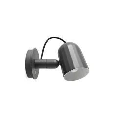 Noc wall button | dark grey