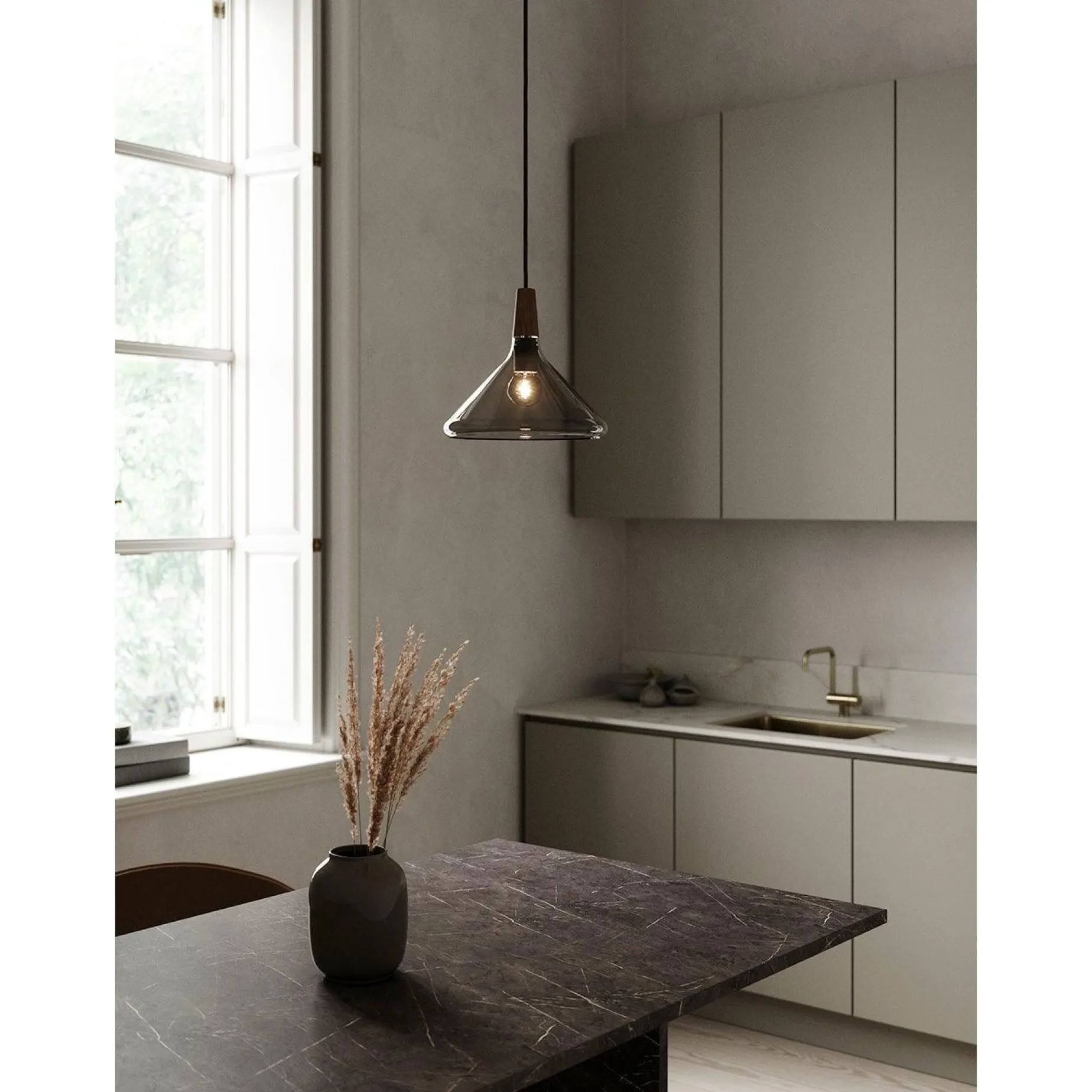 Nori 27 glass | opal white