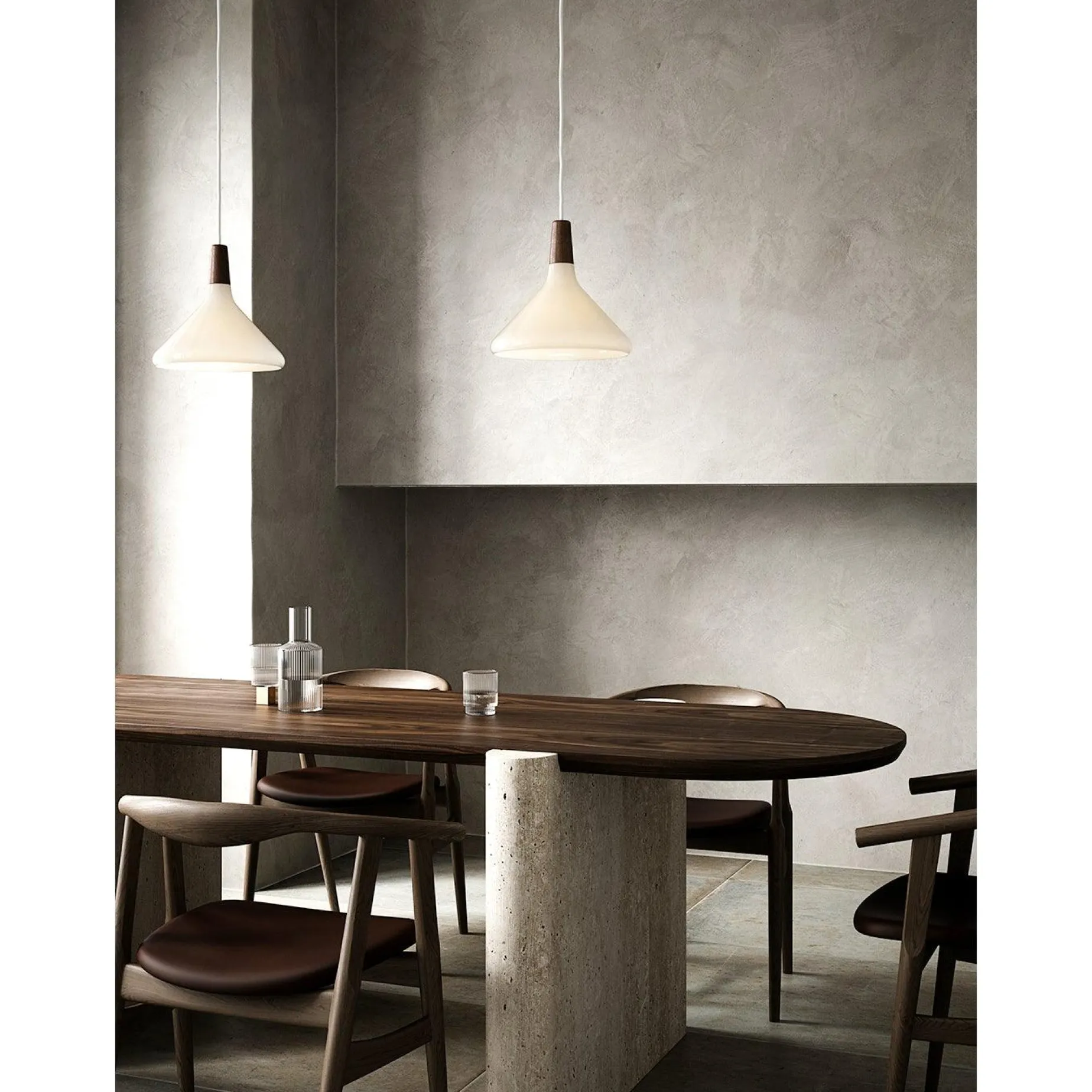Nori 27 glass | opal white
