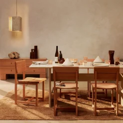 Oeste pendant lamp | travertine sand