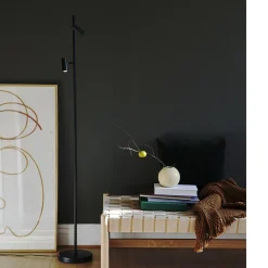 Omari floor | black