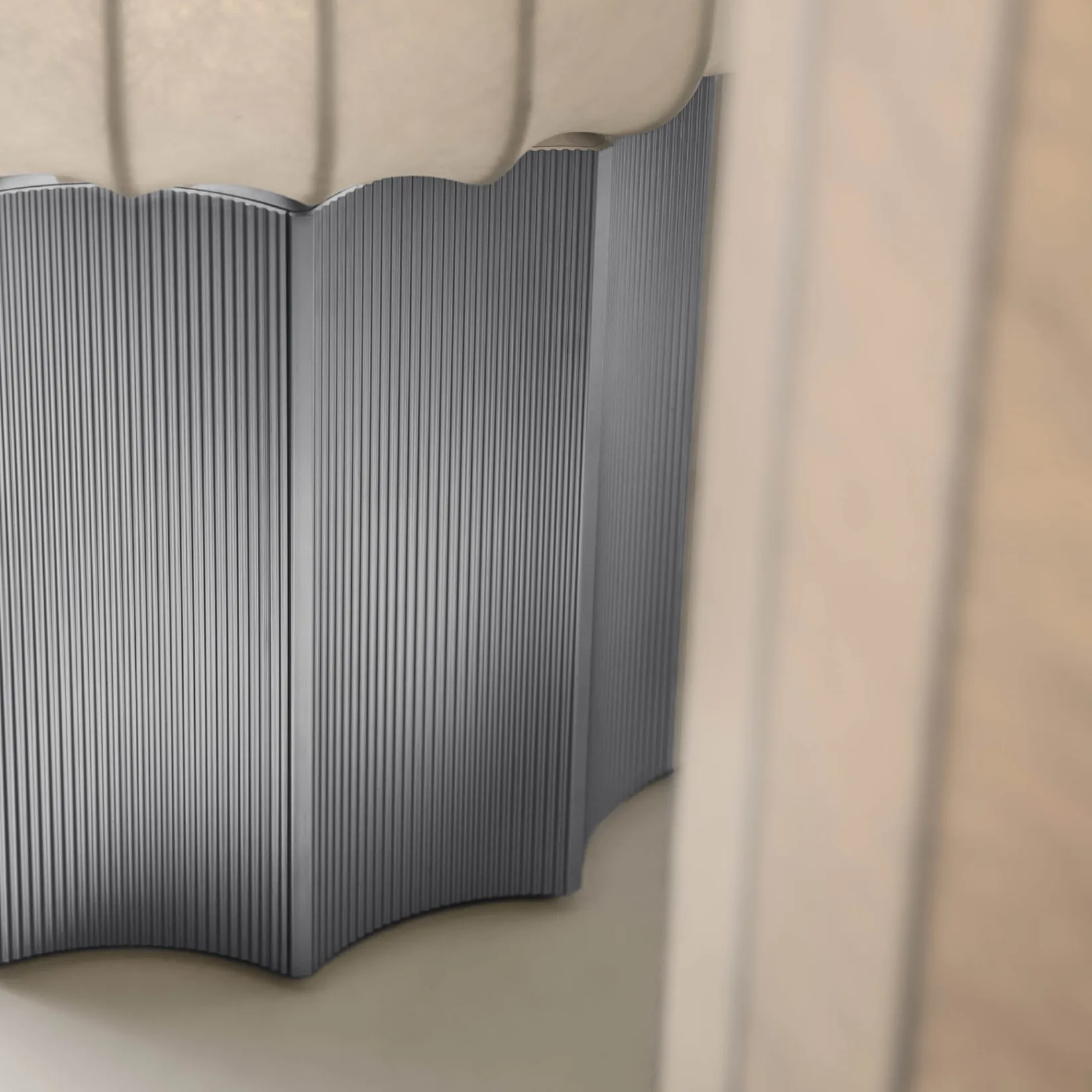 One meter | cocoon and aluminium
