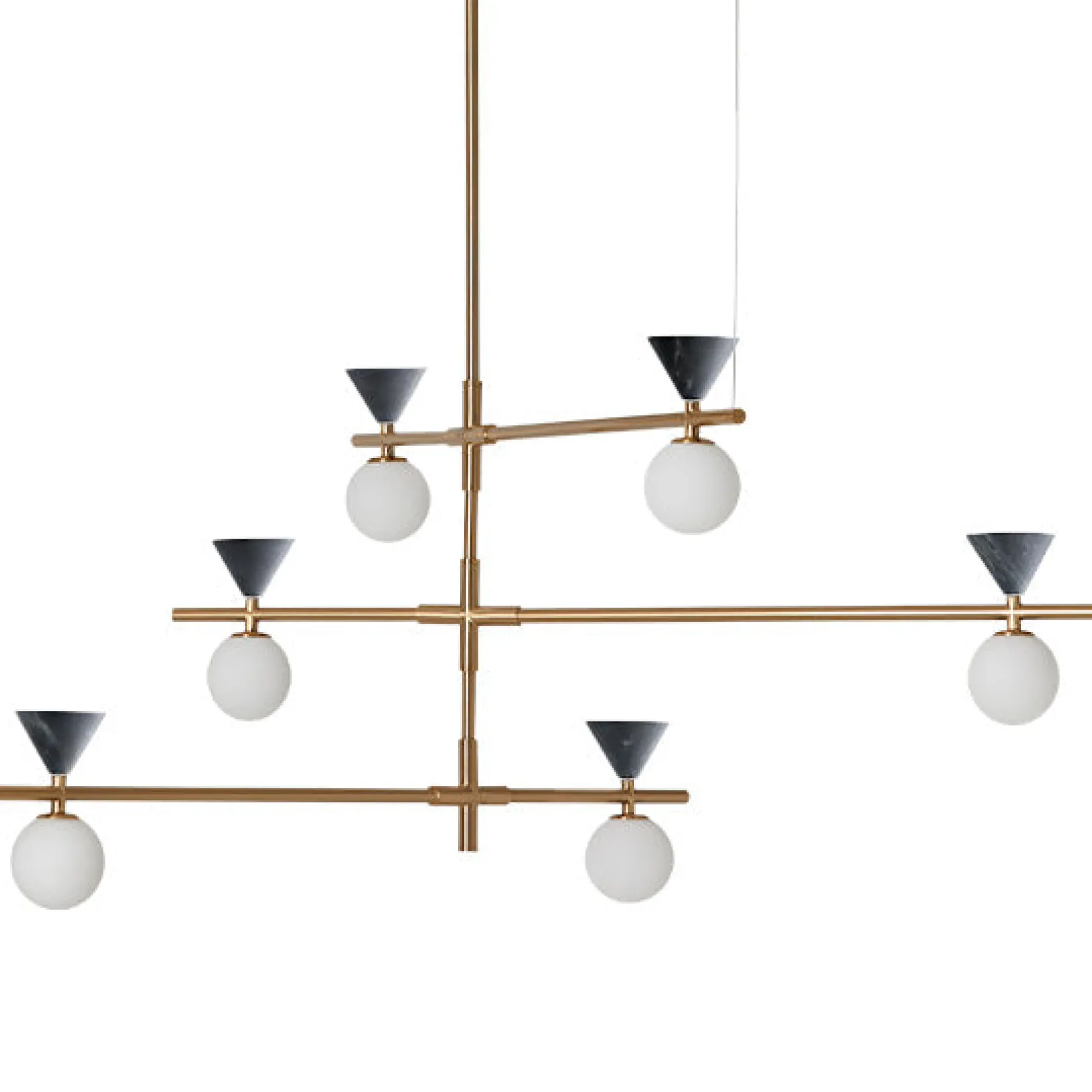 Oneta 6 | aged gold and white