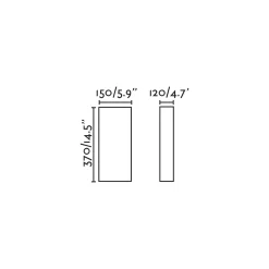 Otton RCT 2L horizontal wall | linen