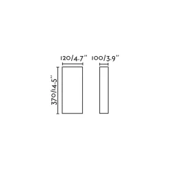 Otton RND vertical wall | linen