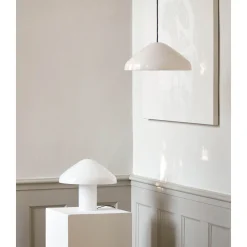 Pao glass pendant ø35 | opal white