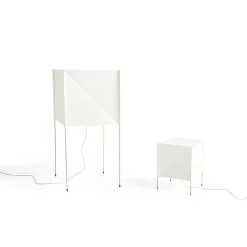 Paper cube floor lamp | ecopet paper white