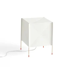 Paper cube table lamp | ecopet paper white
