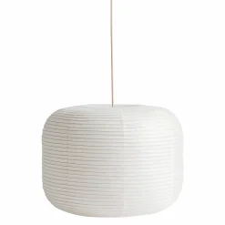 Paper shade donut ⌀60-ø80 | classic white / beton grey