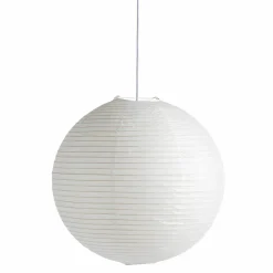 Paper shade donut ⌀60-ø80 | classic white / beton grey