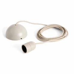 Paper shade donut ⌀60-ø80 | classic white / beton grey