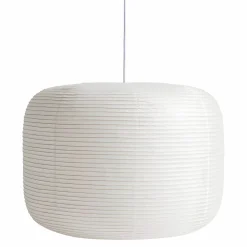 Paper shade donut ⌀60-ø80 | classic white / beton grey