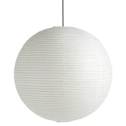 Paper shade donut ⌀60-ø80 | classic white / beton grey
