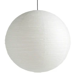 Paper shade donut ⌀60-ø80 | classic white / beton grey