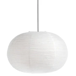 Paper shade donut ⌀60-ø80 | classic white / beton grey