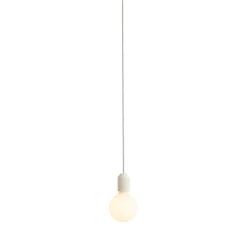 Paper shade donut ⌀60-ø80 | classic white / beton grey