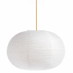 Paper shade donut ⌀60-ø80 | classic white / beton grey