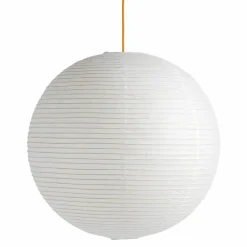 Paper shade ellipse ø70 | classic white / rusty red