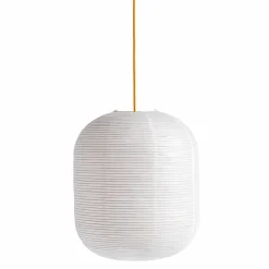 Paper shade ellipse ø70 | classic white / rusty red