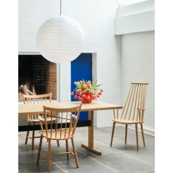 Paper shade oblong ⌀42 | classic white / amber yellow