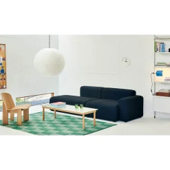 Paper shade oblong ⌀42 | classic white / amber yellow