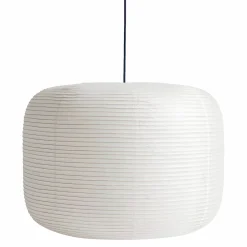 Paper shade oblong ⌀42 | classic white / amber yellow