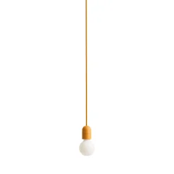Paper shade oblong ⌀42 | classic white / amber yellow