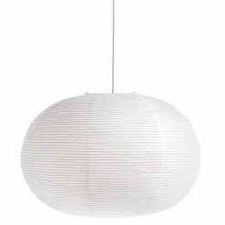 Paper shade oblong ⌀42 | classic white / amber yellow