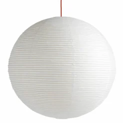 Paper shade oblong ⌀42 | classic white / amber yellow