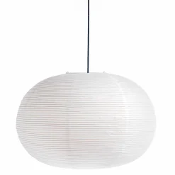 Paper shade sphere ⌀50-ø80 | classic white / garden green